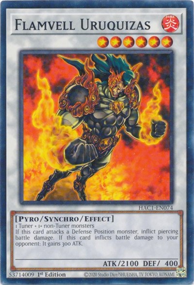 Flamvell Uruquizas (Duel Terminal) (HAC1-EN074) [Hidden Arsenal: Chapter 1]