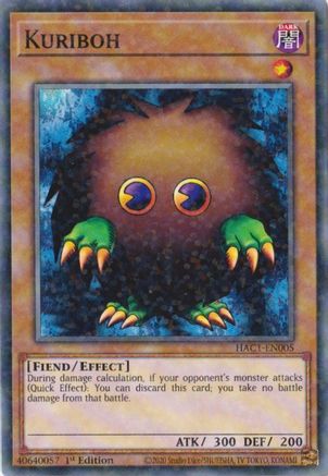 Kuriboh (Duel Terminal) (HAC1-EN005) - Hidden Arsenal: Chapter 1 1st Edition