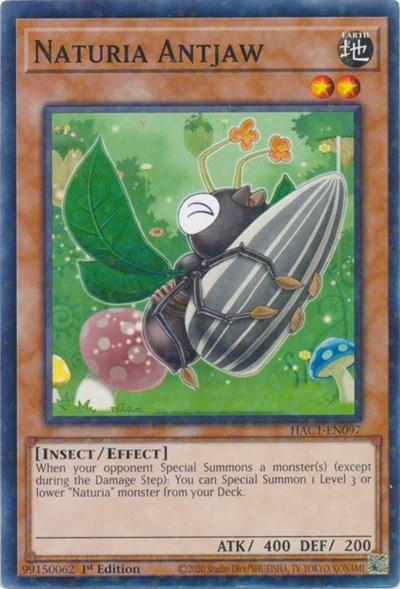 Naturia Antjaw (Duel Terminal) (HAC1-EN097) [Hidden Arsenal: Chapter 1]
