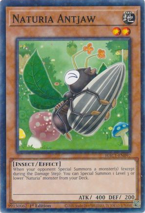 Naturia Antjaw (Duel Terminal) (HAC1-EN097) - Hidden Arsenal: Chapter 1 1st Edition