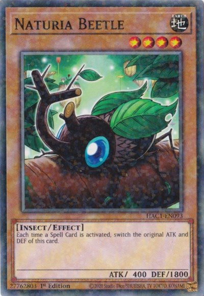 Naturia Beetle (Duel Terminal) (HAC1-EN093) [Hidden Arsenal: Chapter 1]