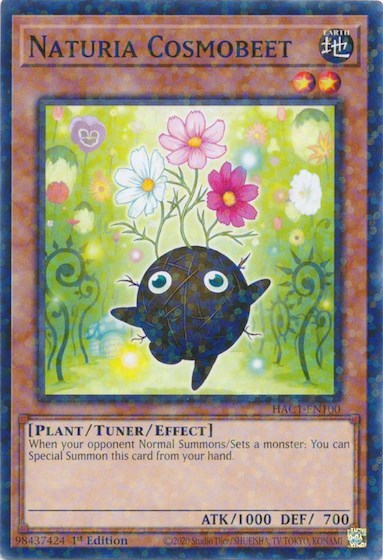 Naturia Cosmobeet (Duel Terminal) (HAC1-EN100) [Hidden Arsenal: Chapter 1]