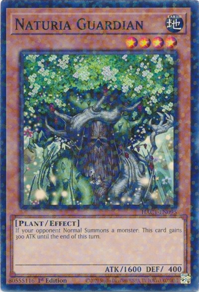 Naturia Guardian (Duel Terminal) (HAC1-EN095) [Hidden Arsenal: Chapter 1]