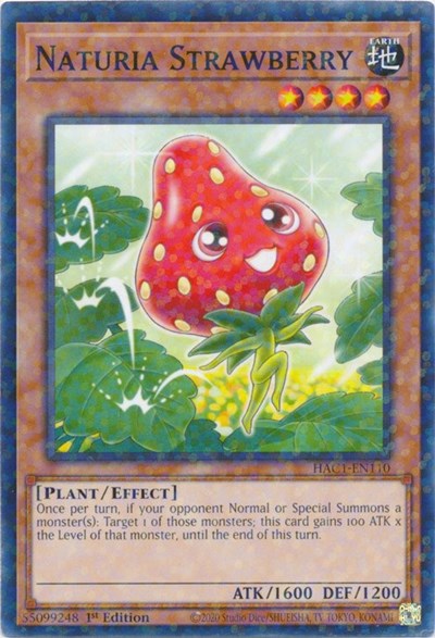Naturia Strawberry (Duel Terminal) (HAC1-EN110) [Hidden Arsenal: Chapter 1]