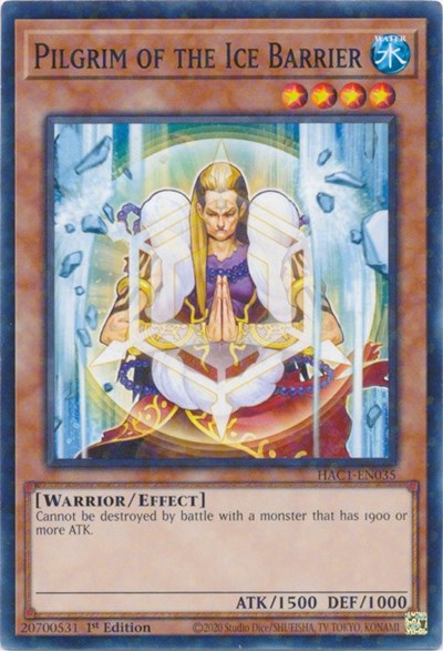 Pilgrim of the Ice Barrier (Duel Terminal) (HAC1-EN035) [Hidden Arsenal: Chapter 1]