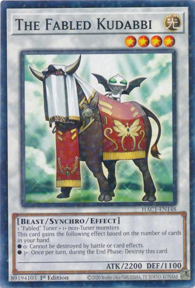 The Fabled Kudabbi (Duel Terminal) (HAC1-EN148) [Hidden Arsenal: Chapter 1]