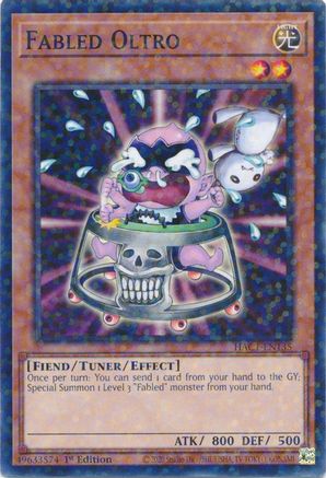 Fabled Oltro (Duel Terminal) (HAC1-EN135) - Hidden Arsenal: Chapter 1 1st Edition