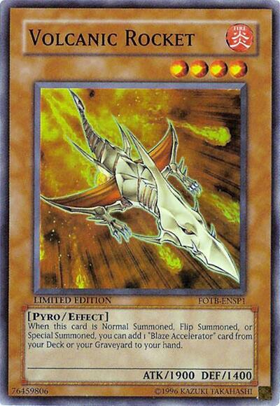 Volcanic Rocket (FOTB-ENSP1) [Sneak Preview Series 3]