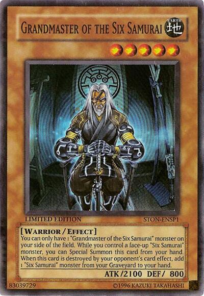 Grandmaster of the Six Samurai (STON-ENSP1) [Sneak Preview Series 3]