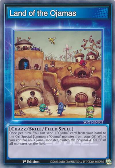 Land of the Ojamas (SGX1-ENS03) [Speed Duel GX: Duel Academy Box]