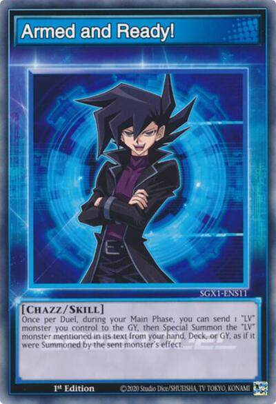 Armed and Ready! (SGX1-ENS11) [Speed Duel GX: Duel Academy Box]