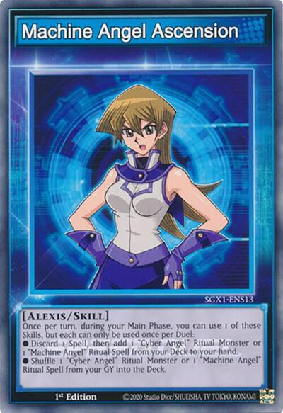 Machine Angel Ascension (SGX1-ENS13) [Speed Duel GX: Duel Academy Box]