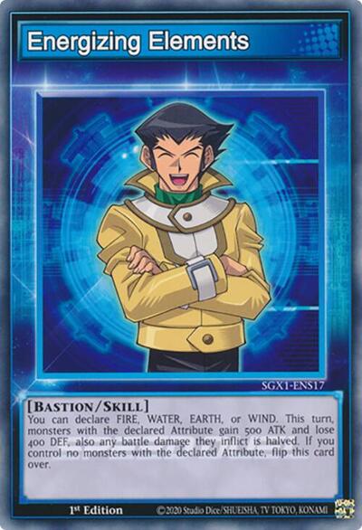 Energizing Elements (SGX1-ENS17) [Speed Duel GX: Duel Academy Box]