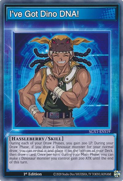 I've Got Dino DNA! (SGX1-ENS19) [Speed Duel GX: Duel Academy Box]