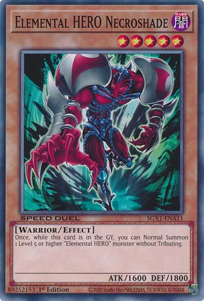 Elemental HERO Necroshade (SGX1-ENA11) [Speed Duel GX: Duel Academy Box]
