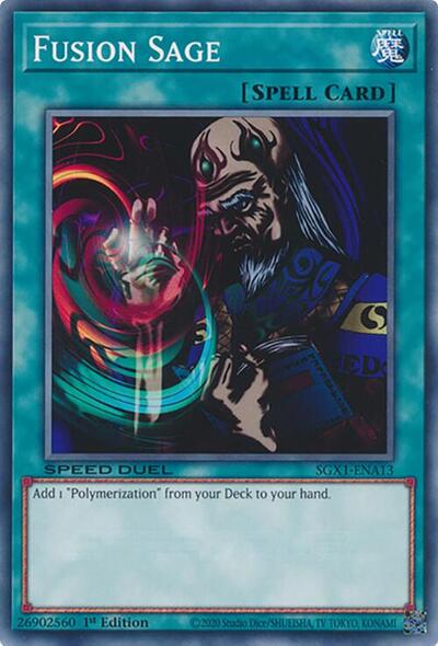 Fusion Sage (SGX1-ENA13) [Speed Duel GX: Duel Academy Box]