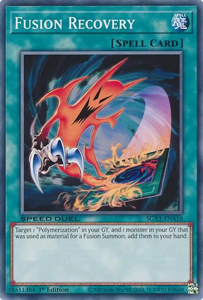 Fusion Recovery (SGX1-ENA16) [Speed Duel GX: Duel Academy Box]