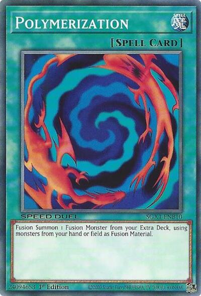 Polymerization (B) (SGX1-ENB10) [Speed Duel GX: Duel Academy Box]