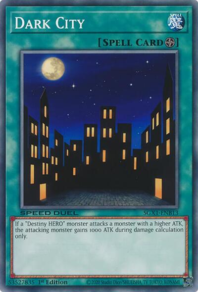 Dark City (SGX1-ENB13) [Speed Duel GX: Duel Academy Box]