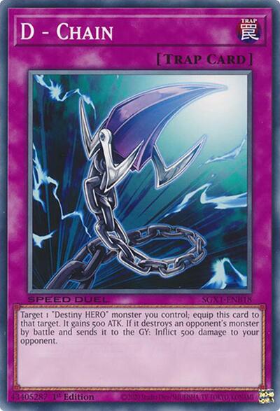 D - Chain (SGX1-ENB18) [Speed Duel GX: Duel Academy Box]