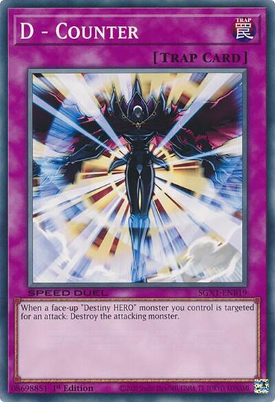 D - Counter (SGX1-ENB19) [Speed Duel GX: Duel Academy Box]
