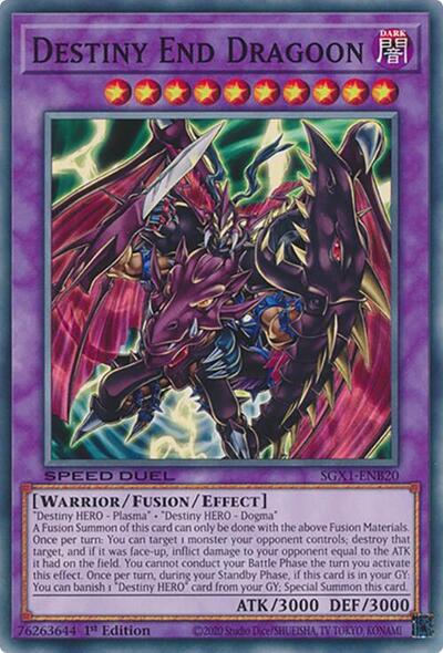 Destiny End Dragoon (SGX1-ENB20) [Speed Duel GX: Duel Academy Box]