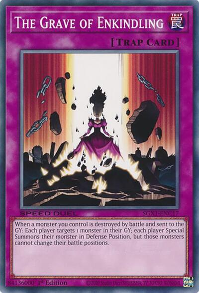 The Grave of Enkindling (SGX1-ENC17) [Speed Duel GX: Duel Academy Box]