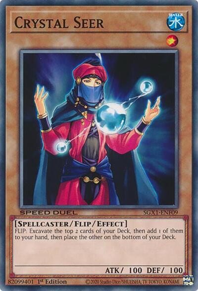 Crystal Seer (SGX1-ENF09) [Speed Duel GX: Duel Academy Box]