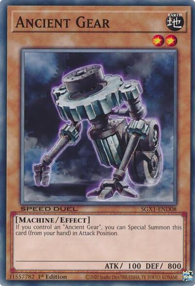 Ancient Gear (SGX1-END08) [Speed Duel GX: Duel Academy Box]