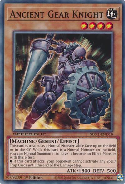 Ancient Gear Knight (SGX1-END10) [Speed Duel GX: Duel Academy Box]