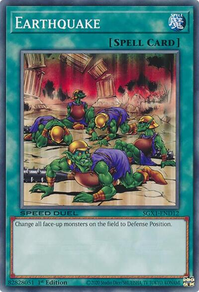 Earthquake (SGX1-END12) [Speed Duel GX: Duel Academy Box]