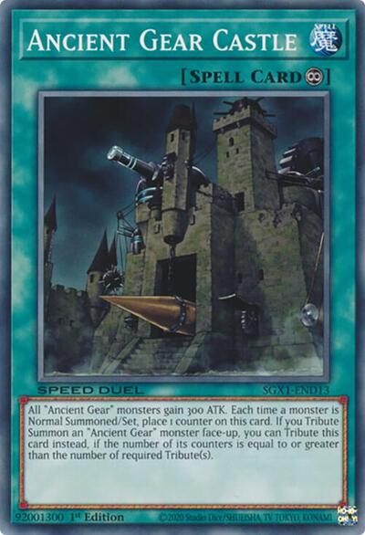 Ancient Gear Castle (SGX1-END13) [Speed Duel GX: Duel Academy Box]