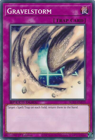Gravelstorm (SGX1-ENF19) [Speed Duel GX: Duel Academy Box]