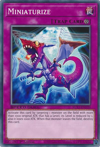 Miniaturize (SGX1-END20) [Speed Duel GX: Duel Academy Box]