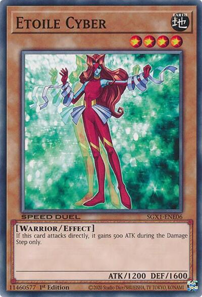 Etoile Cyber (SGX1-ENE06) [Speed Duel GX: Duel Academy Box]