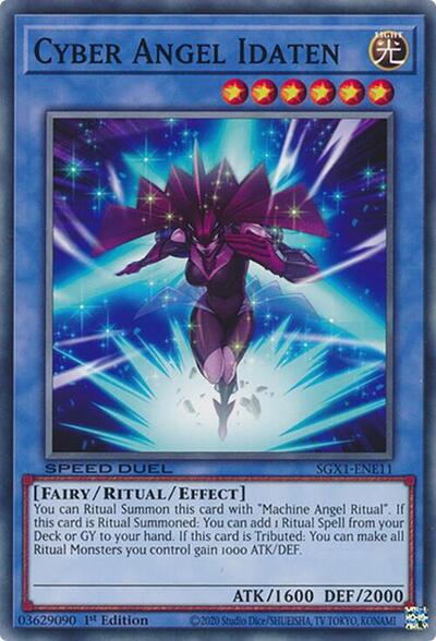 Cyber Angel Idaten (SGX1-ENE11) [Speed Duel GX: Duel Academy Box]