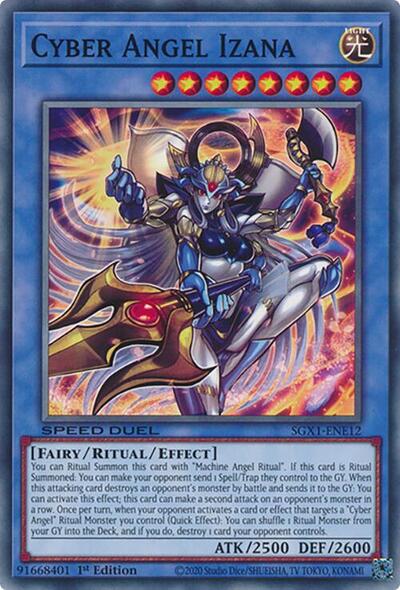 Cyber Angel Izana (SGX1-ENE12) [Speed Duel GX: Duel Academy Box]