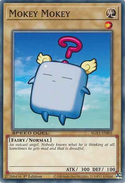 Mokey Mokey (SGX1-ENI03) [Speed Duel GX: Duel Academy Box]