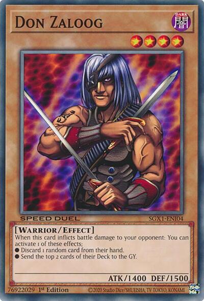 Don Zaloog (SGX1-ENI04) [Speed Duel GX: Duel Academy Box]