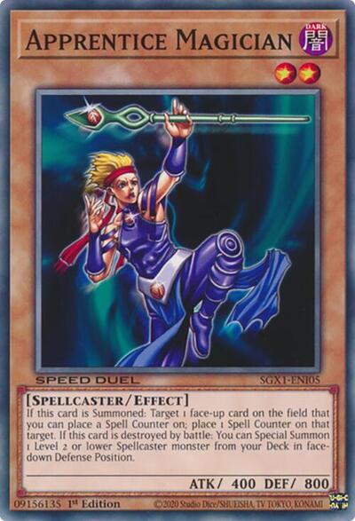 Apprentice Magician (SGX1-ENI05) [Speed Duel GX: Duel Academy Box]