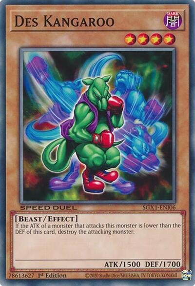 Des Kangaroo (SGX1-ENI06) [Speed Duel GX: Duel Academy Box]