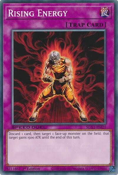 Rising Energy (SGX1-ENI21) [Speed Duel GX: Duel Academy Box]