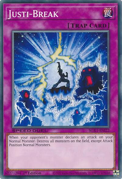 Justi-Break (SGX1-ENI22) [Speed Duel GX: Duel Academy Box]