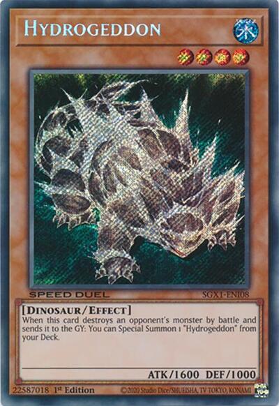 Hydrogeddon (Secret Rare) (SGX1-ENI08) [Speed Duel GX: Duel Academy Box]