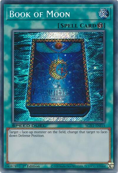 Book of Moon (Secret Rare) (SGX1-ENI15) [Speed Duel GX: Duel Academy Box]