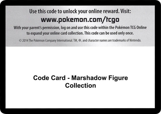 Code Card - Marshadow Figure Collection [SM - Crimson Invasion]