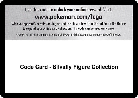 Code Card - Silvally Figure Collection [SM - Crimson Invasion]