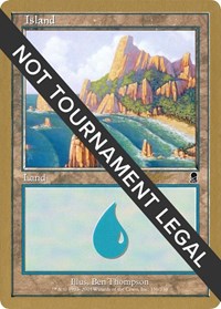Island (336) - 2002 Sim Han How (ODY) (336) [World Championship Decks]