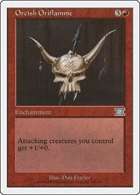 Orcish Oriflamme (197) [Classic Sixth Edition]