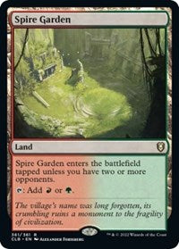 Spire Garden (361) [Commander Legends: Battle for Baldur's Gate]